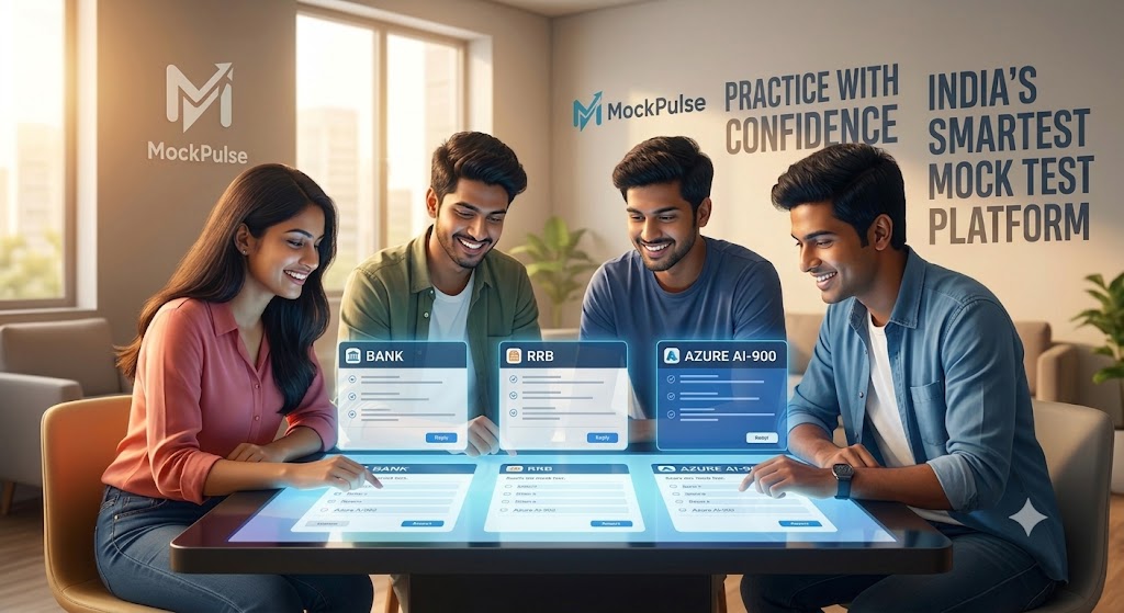 Free Online Practice Mock Tests for Bank, RRB & Azure | MockPulse