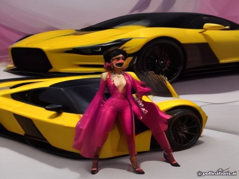 Ostentatious visual scene